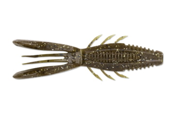 Image of Rapala CrushCity Bronco Bug, 6 Pack, Green Pumpkin Magic, 4in, CCBRB4GPM