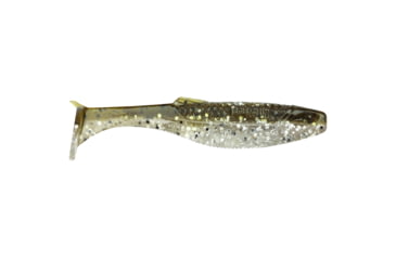 Image of Rapala CrushCity Mayor 4in, 6 Per Package, Green Pumpkin Disco, CCMYR4GPD