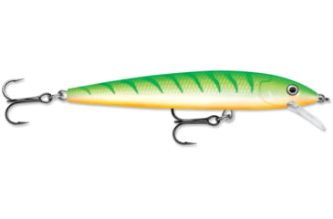 Image of Rapala Husky Jerk 10 Lure, Green Tiger UV, HJ10GTU