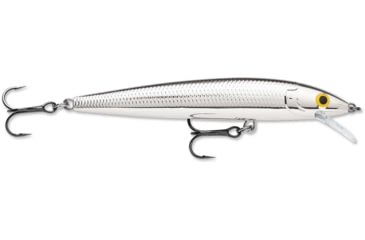 Image of Rapala Husky Jerk 10 Lure, Pure Chrome, HJ10PCH