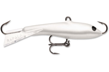Image of Rapala Jigging Rap 02 Lure, Pearl White, W2PW