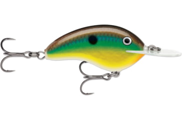 Image of Rapala OG Deep Tiny 07 5/16 oz, 7' Depth, Two #5 Treble Hooks, Bream, OGT07BRM