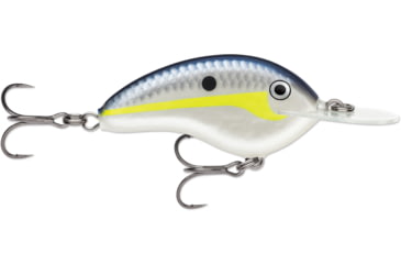 Image of Rapala OG Deep Tiny 07 5/16 oz, 7' Depth, Two #5 Treble Hooks, Helsinki Shad, OGT07HSD