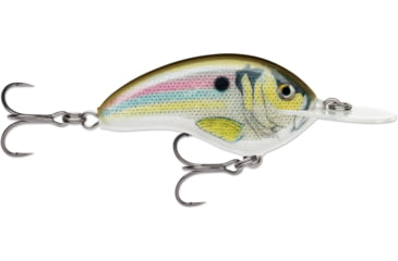 Image of Rapala OG Deep Tiny 07 5/16 oz, 7' Depth, Two #5 Treble Hooks, Live River Shad, OGT07RSL