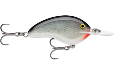 Image of Rapala OG Deep Tiny 07, 5/16 oz, 7' Depth, Two #5 Treble Hooks Silver, OGT07S