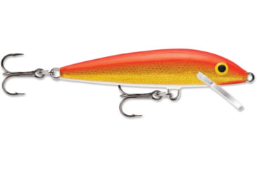 Image of Rapala Original Floater 07 Lure, Gold Fluorescent Red, F07GFR