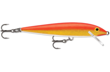 Image of Rapala Original Floater 09 Lure, Gold Fluorescent Red, F09GFR