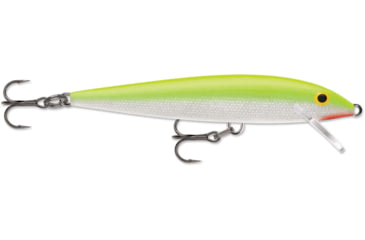 Image of Rapala Original Floater 09 Lure, Silver Fluorescent Chartreuse, F09SFC