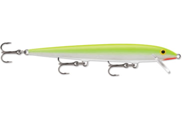 Image of Rapala Original Floater 13 Lure, Silver Fluorescent Chartreuse, F13SFC