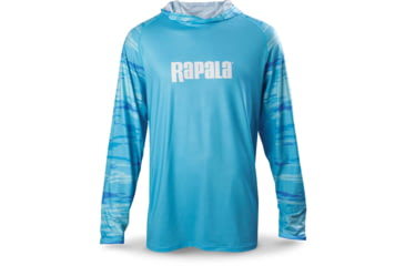 Image of Rapala Performance Hood, Blue Camo, Large, RPH04L