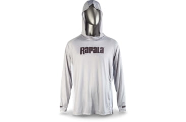 Image of Rapala Performance Hood, Pattern Grey Black, Large, RPH02L
