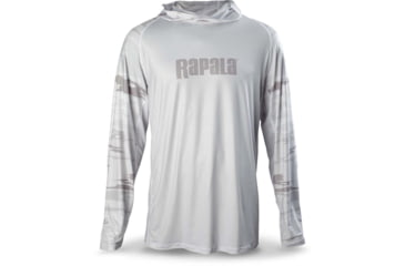 Image of Rapala Performance Hood, Pattern Grey Camo, Large, RPH03L