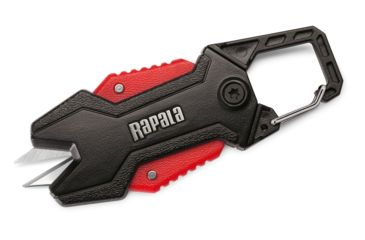 Image of Rapala Retractable Line Scissor, Red Handles, RRLS