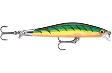 Image of Rapala RipStop 9 Floating-Diving, 3-1/2in, 1/4oz, 3-4Feet, 6 - 7 Trebles, Firetiger, RPS09FT