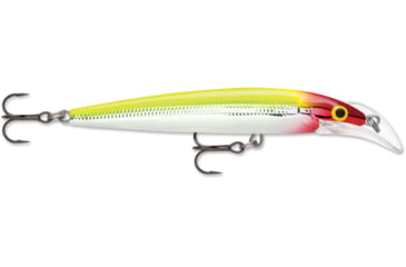 Image of Rapala Scatter Rap Deep Husky Jerk 10, Clown, 4in, 3/8oz., SCRDHJ10CLN