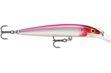 Image of Rapala Scatter Rap Deep Husky Jerk 10, Pink Clown, 4in, 3/8oz., SCRDHJ10PCL