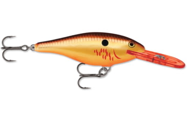 Image of Rapala Shad Rap 05 Lure, Bleeding Copper Flash, SR05BCF