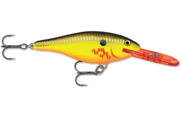 Image of Rapala Shad Rap 05 Lure, Bleeding Hot Olive, SR05BHO