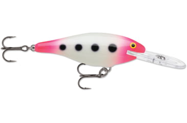 Image of Rapala Shad Rap 05 Lure, Glow Pink Squirrel, SR05GPSQ