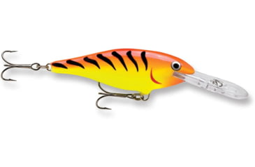 Image of Rapala Shad Rap 05 Lure, Hot Tiger, SR05HT