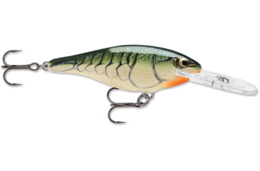 Image of Rapala Shad Rap 05 Lure, Olive Green Craw, SR05OGCW
