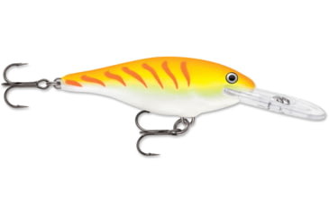 Image of Rapala Shad Rap 05 Lure, Orange Tiger UV, SR05OTU