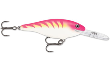 Image of Rapala Shad Rap 05 Lure, Pink Tiger UV, SR05PTU