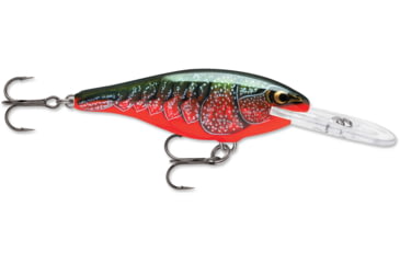 Image of Rapala Shad Rap 05 Lure, Red Crawdad, SR05RCW