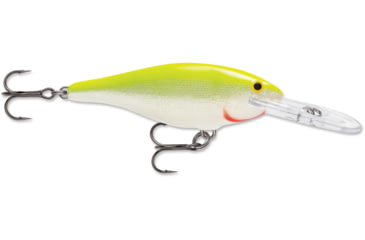 Image of Rapala Shad Rap 05 Lure, Silver Fluorescent Chartreuse, SR05SFC