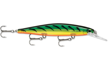 Image of Rapala Shadow Rap Deep 11 Floating-Diving, 4-8Ft, 3 #6 Hooks, Firetiger, 4-3/8in, 7/16oz, SDRD11FT
