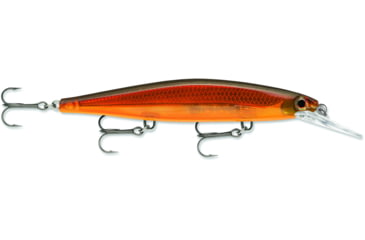 Image of Rapala Shadow Rap Deep Jerkbait, Sinking, Molten Copper, 4 3/8in, 7/16oz, SDRD11MLC
