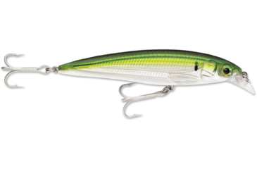 Image of Rapala X-Rap Saltwater 8 Slashbait, Suspending, 1/4 oz 3-1/8&quot;, 3-5 Ft, #6 Hooks, Pilchard, SXR08PLD