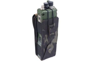 Image of Raptor Tactical 148/152 Radio Pouch, Multicam Black, One Size, PRC4852-BM