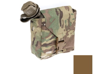 Image of Raptor Tactical 2Q Canteen Pouch, Coyote Brown, 2QC-CB