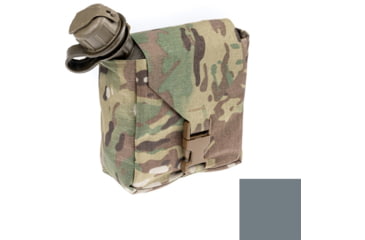 Image of Raptor Tactical 2Q Canteen Pouch, Tactical Grey, 2QC-TG