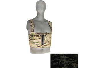 Image of Raptor Tactical Archer Super Light Chest Rig MK2, Multicam Black, One Piece, AR2-BM-1P