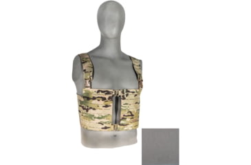 Image of Raptor Tactical Archer Super Light Chest Rig MK2, Tactical Grey, One Piece, AR2-TG-1P