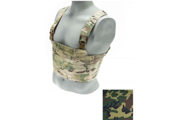 Image of Raptor Tactical Archer Super Light Chest Rig MK2, Woodland, One Piece, AR2-M81-1P