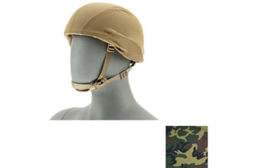 Image of Raptor Tactical Army Combat Helmet Cover MK I for ACH/MICH 2000, Woodland, Large, ACHMKI-M81-LG