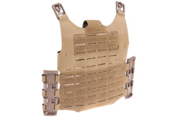 Image of Raptor Tactical Berkerker Skeletonized Back Plate Carrier, Coyote Brown, BPC-CB