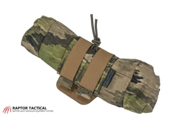 Image of Raptor Tactical Dump Pouches w/ChemLight Holder, Kryptec Highlander, Long, RT-DP-KH-L