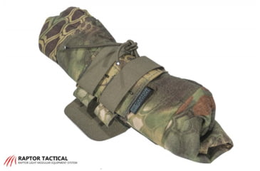 Image of Raptor Tactical Dump Pouches w/ChemLight Holder, Kryptec Mandrake, Long, RT-DP-KM-L