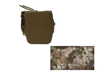 Image of Raptor Tactical Dump Pouches w/ChemLight Holder, Kryptek Highlander, Short, RT-DP-KH-S