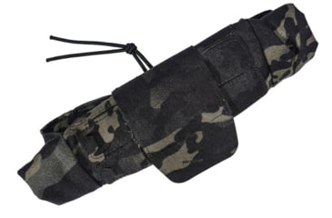 Image of Raptor Tactical Dump Pouches w/ChemLight Holder, Multicam Black, Long, DP-BM-L
