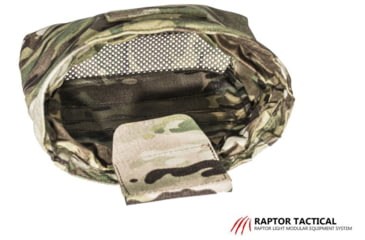 Image of Raptor Tactical Dump Pouches w/ChemLight Holder, Multicam, Long, DP-MC-L