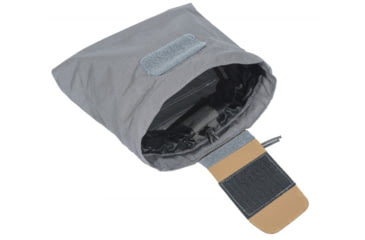 Image of Raptor Tactical Dump Pouches w/ChemLight Holder, Tactical Grey, Long, DP-TG-L