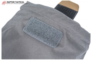 Image of Raptor Tactical Dump Pouches w/ChemLight Holder, Tactical Grey, Long, DP-TG-L