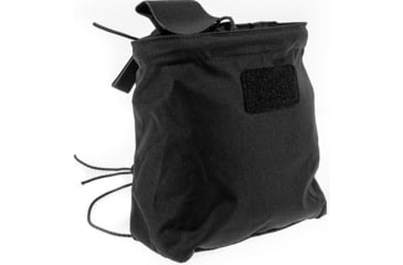 Image of Raptor Tactical Dump Pouches w/ChemLight Holder, Black, Short, DP-BL-S