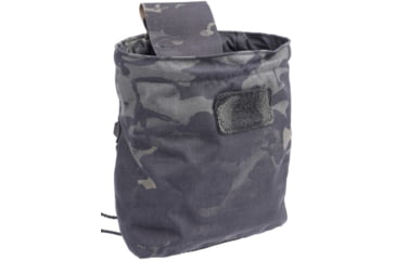 Image of Raptor Tactical Dump Pouches w/ChemLight Holder, Multicam Black, Short, DP-BM-S