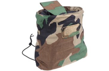 Image of Raptor Tactical Dump Pouches w/ChemLight Holder, Woodland, Short, DP-M81-S